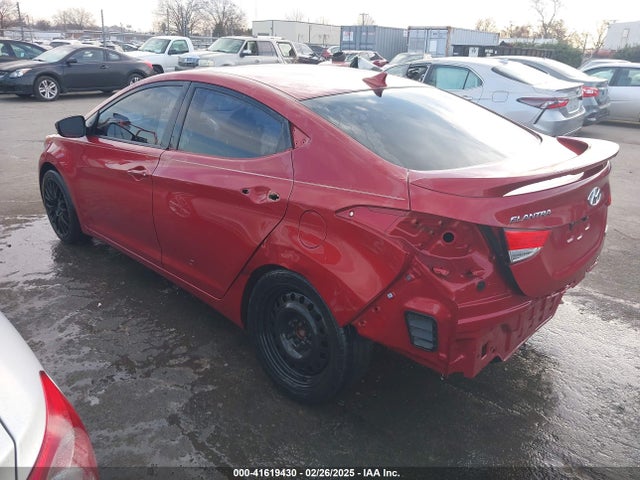 Aukcja sprzedaży 2013 Hyundai Elantra Limited, vin: KMHDH4AEXDU639007, numer aukcji: 41619430