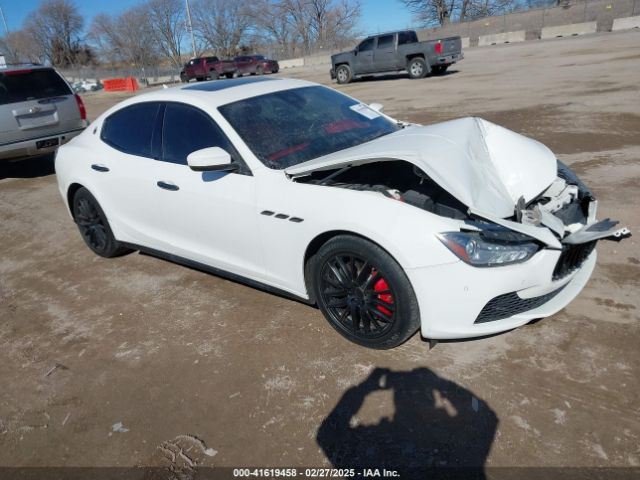 2017 MASERATI GHIBLI ZAM57RTA4H1197508