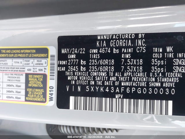 KIA Sportage Sx 2023 5XYK43AF6PG030030 Image 9