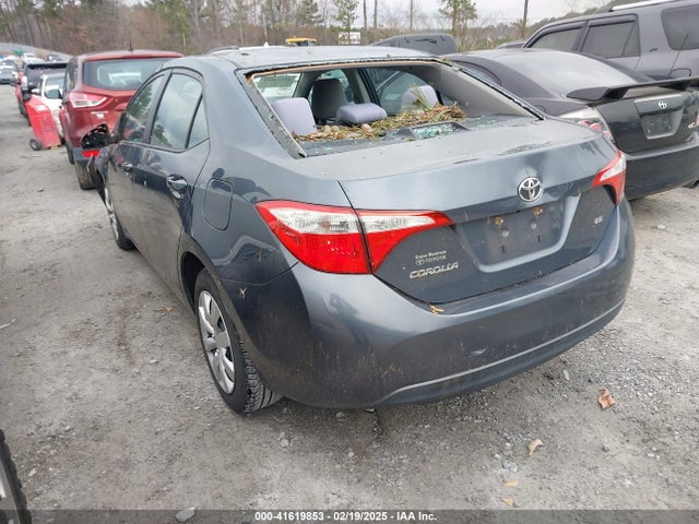 2T1BURHE8EC102399 Toyota COROLLA LE