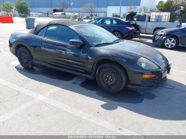 41619874 :رقم المزاد ، 4A3AE85H61E129879 vin ، 2001 Mitsubishi Eclipse Spyder Gt مزاد بيع
