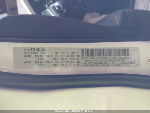 2018 DODGE DURANGO 1C4SDJCT6JC462846 Photo 8