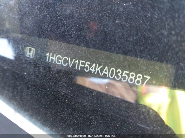 1HGCV1F54KA035887 Honda Accord Ex-l