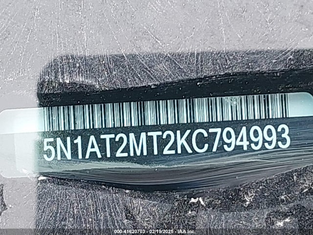Nissan Rogue Sl 2019 5N1AT2MT2KC794993 Image 18