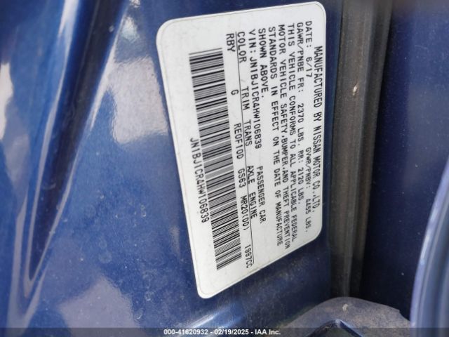 JN1BJ1CR4HW106839 Nissan Rogue Sport Sv