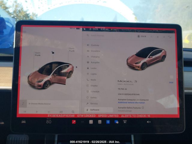 5YJ3E1EA0JF153146 Tesla Model 3 Long Range/mid Range