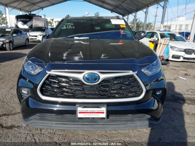 5TDAARAH8PS521209 Toyota Highlander Hybrid Xle Bronze