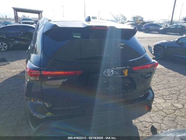 5TDAARAH8PS521209 Toyota Highlander Hybrid Xle Bronze