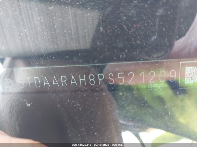 5TDAARAH8PS521209 Toyota Highlander Hybrid Xle Bronze