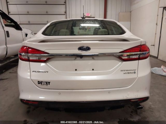 3FA6P0RU6HR301711 Ford Fusion Hybrid Titanium