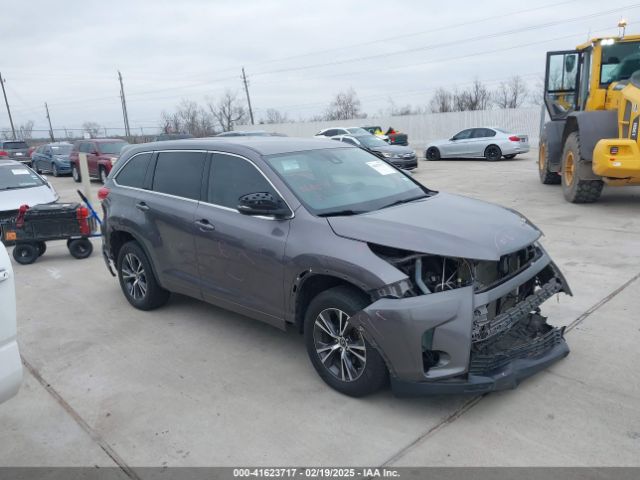 5TDZZRFH3JS251057 Toyota Highlander Le