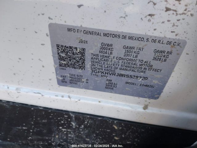 3GPKHVRJ8RS538220 Honda Prologue Ex