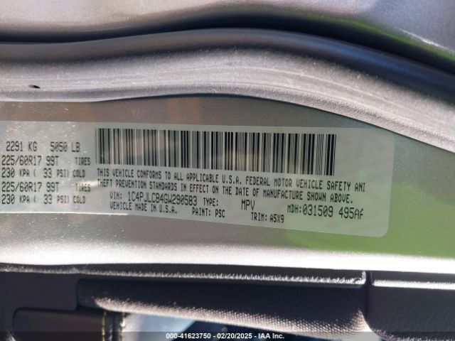1C4PJLCB4GW290583 Jeep Cherokee Latitude