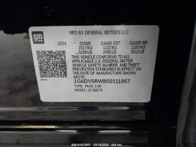 1G6DV5RW8S0111957 Cadillac Ct5-v V-series