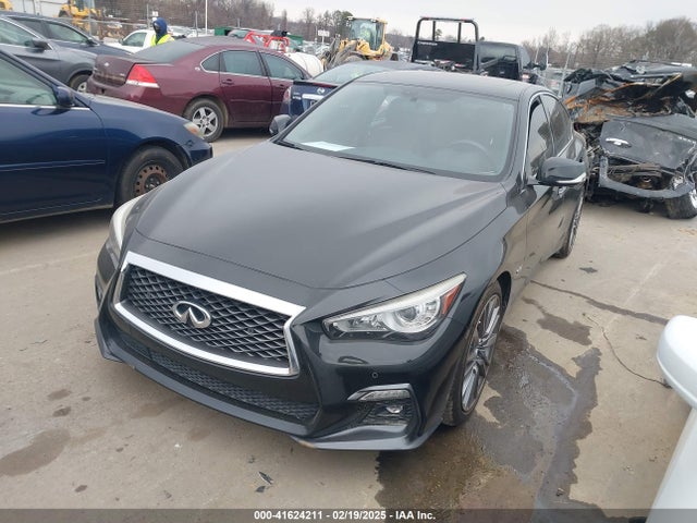 JN1FV7APXJM460621 Infiniti Q50 3.0t Red Sport 400