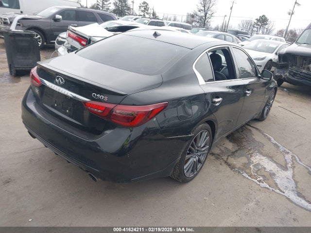 JN1FV7APXJM460621 Infiniti Q50 3.0t Red Sport 400