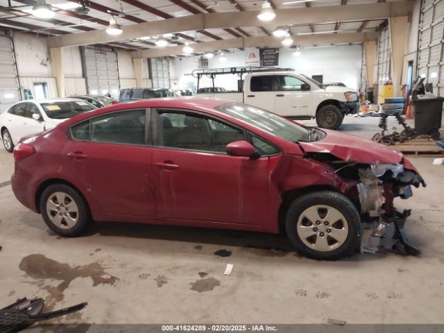 KNAFK4A63G5612296 KIA FORTE LX