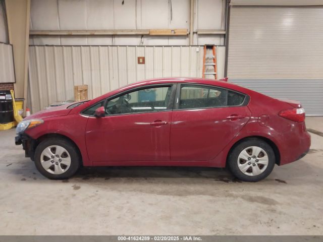 KNAFK4A63G5612296 KIA FORTE LX