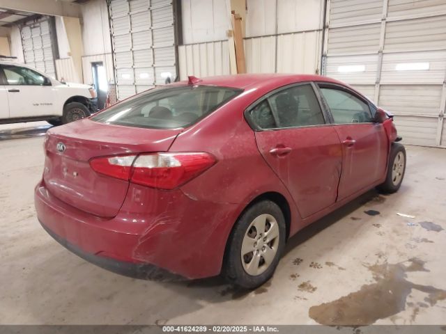 KNAFK4A63G5612296 KIA FORTE LX