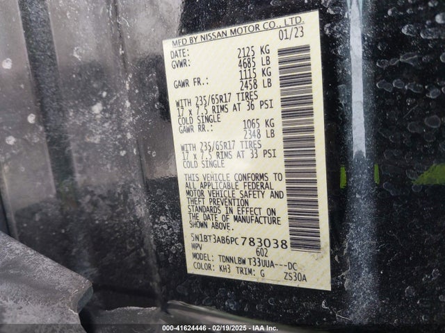 Nissan Rogue S Intelligent Awd 2023 5N1BT3AB6PC783038 Image 9