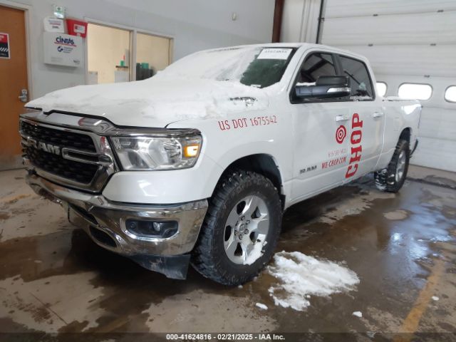1C6SRFMT7NN367274 RAM 1500 Big Horn  4x4 6'4 Box
