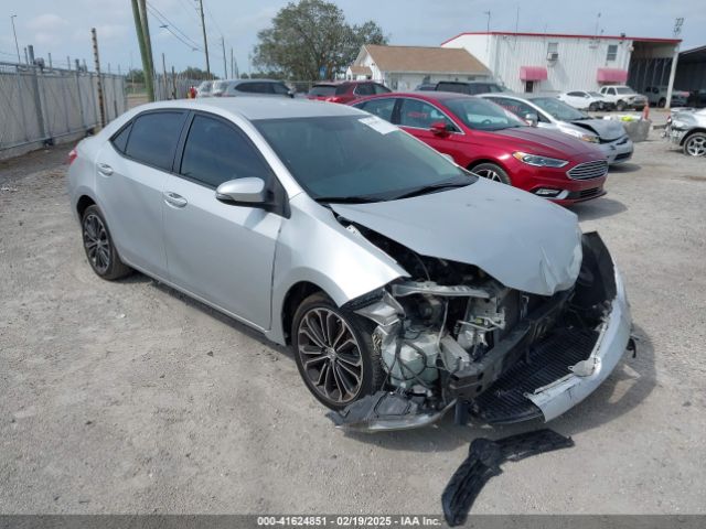 41624851 :رقم المزاد ، 5YFBURHE6GP424672 vin ، 2016 Toyota Corolla S Plus مزاد بيع