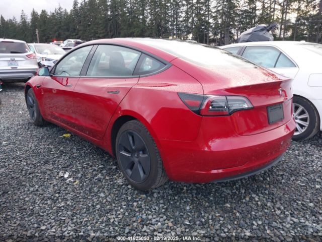 2022 TESLA MODEL 3 5YJ3E1EA2NF133745 Photo 2
