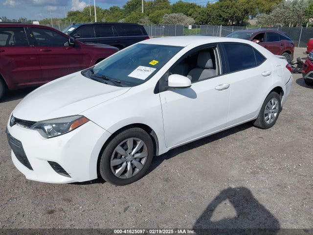 Toyota COROLLA LE 2014 2T1BURHE4EC170943 Image 2