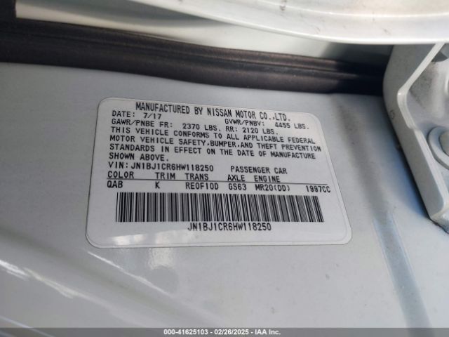 JN1BJ1CR6HW118250 Nissan Rogue Sport Sl