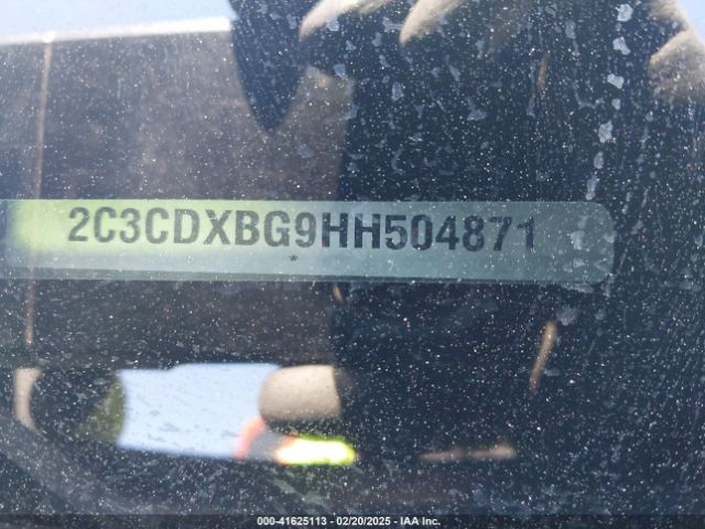 2C3CDXBG9HH504871 Dodge Charger Se Rwd