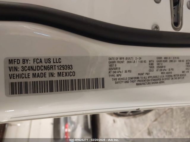 3C4NJDCN6RT129393 Jeep Compass Limited 4x4