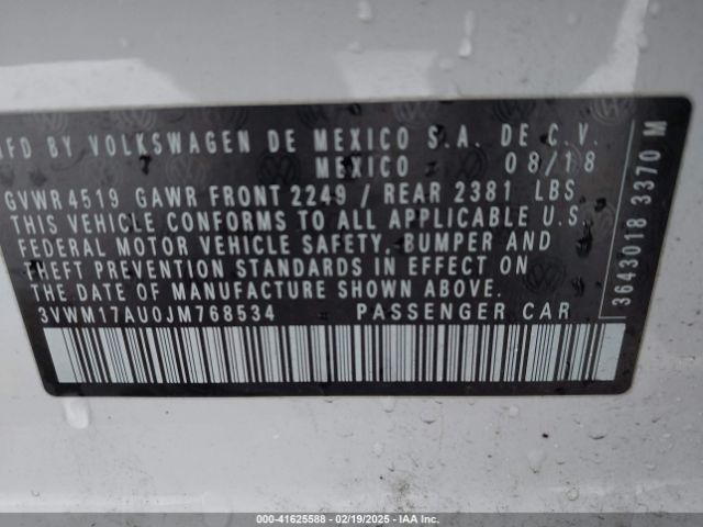 2018 VOLKSWAGEN GOLF ALLTRACK 3VWM17AU0JM768534 Photo 8