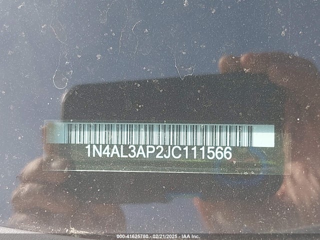 1N4AL3AP2JC111566 Nissan Altima 2.5 S