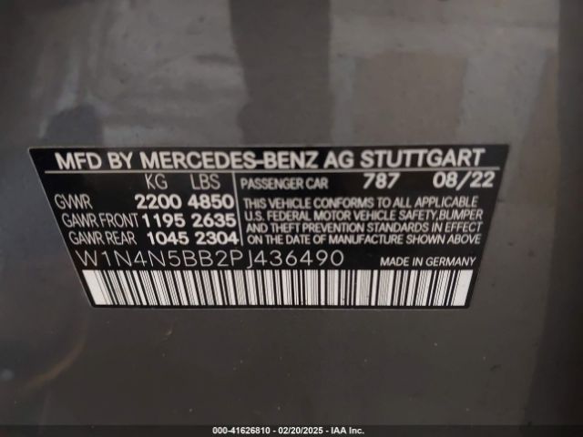 W1N4N5BB2PJ436490 Mercedes-Benz Amg Gla 35 4matic