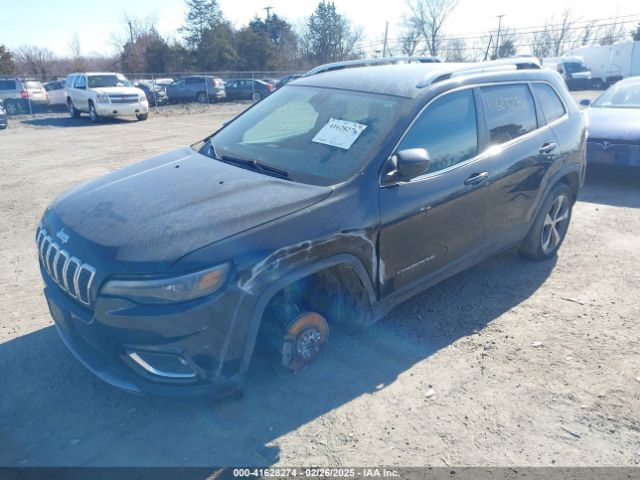 1C4PJLDB4KD416184 Jeep Cherokee Limited Fwd