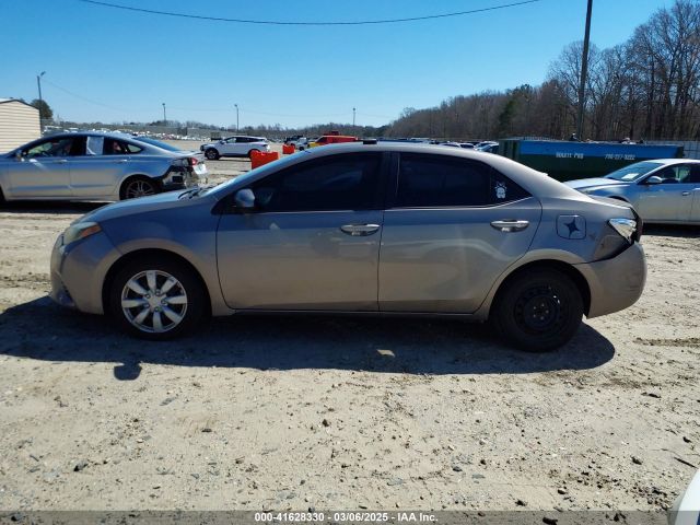 2T1BURHE5FC409823 Toyota COROLLA LE
