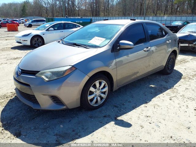 2T1BURHE5FC409823 Toyota COROLLA LE