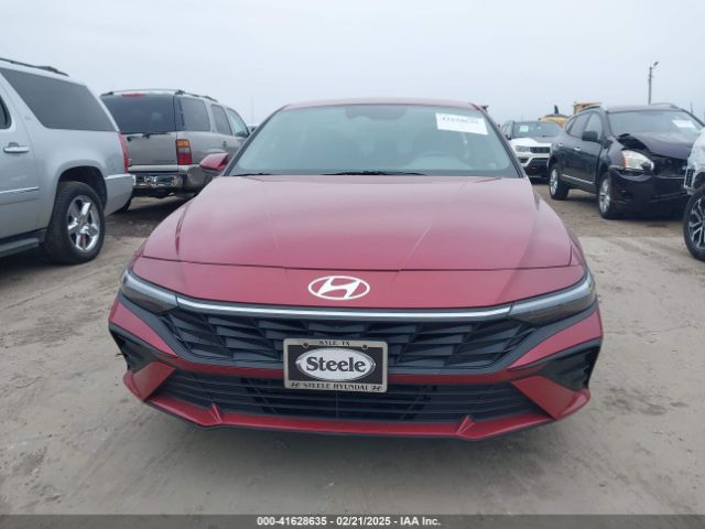 KMHLM4DJ0SU122263 Hyundai Elantra Hybrid Blue