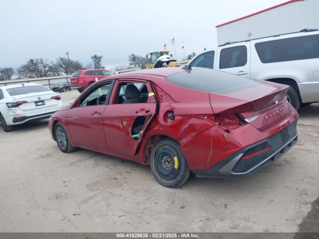 KMHLM4DJ0SU122263 Hyundai Elantra Hybrid Blue