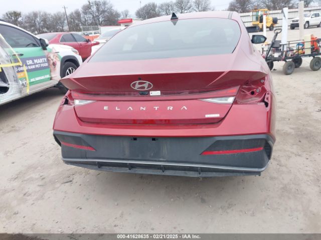 KMHLM4DJ0SU122263 Hyundai Elantra Hybrid Blue