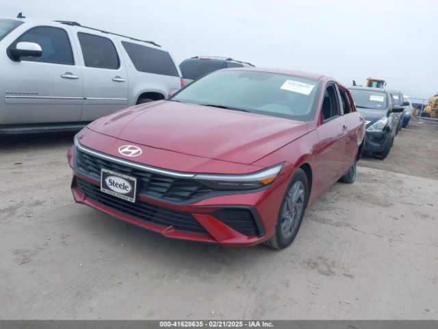 KMHLM4DJ0SU122263 Hyundai Elantra Hybrid Blue