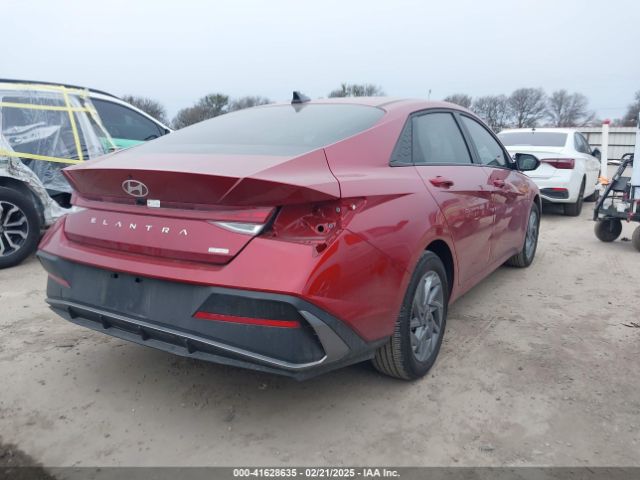 KMHLM4DJ0SU122263 Hyundai Elantra Hybrid Blue