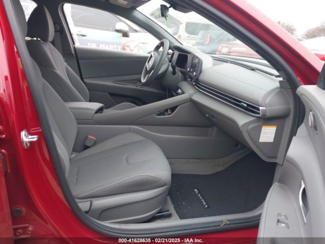 KMHLM4DJ0SU122263 Hyundai Elantra Hybrid Blue