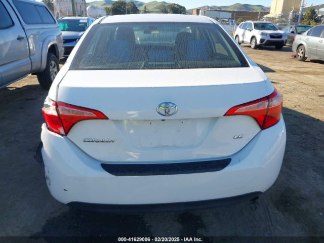2T1BURHE5KC175774 Toyota COROLLA LE