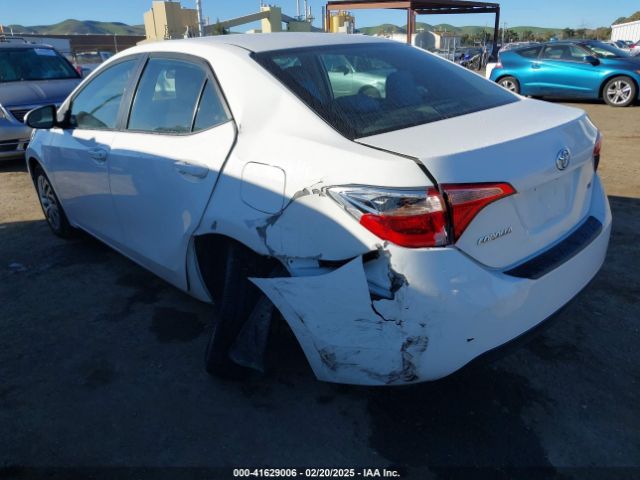 2T1BURHE5KC175774 Toyota COROLLA LE