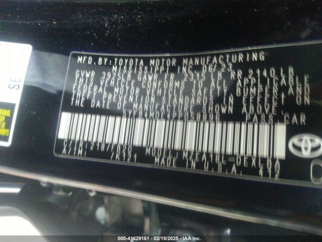 5YFB4MDE4PP058896 Toyota COROLLA LE