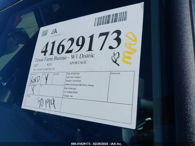 KNDPU3AG8P7061274 KIA t-gdi gamma ii