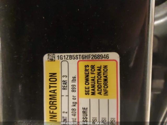 1G1ZB5ST6HF268946 Chevrolet MALIBU LS