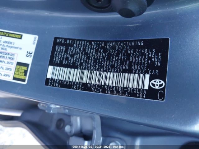 5YFB4MDE2RP146817 Toyota COROLLA LE