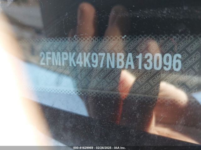 2FMPK4K97NBA13096 Ford Edge Titanium